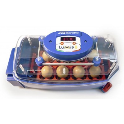 Borotto Lumia 8 Automatic Egg Incubator in ABS and with Biomaster