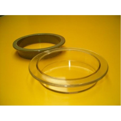 Transparent Door Porthole + Fiem Grey Support