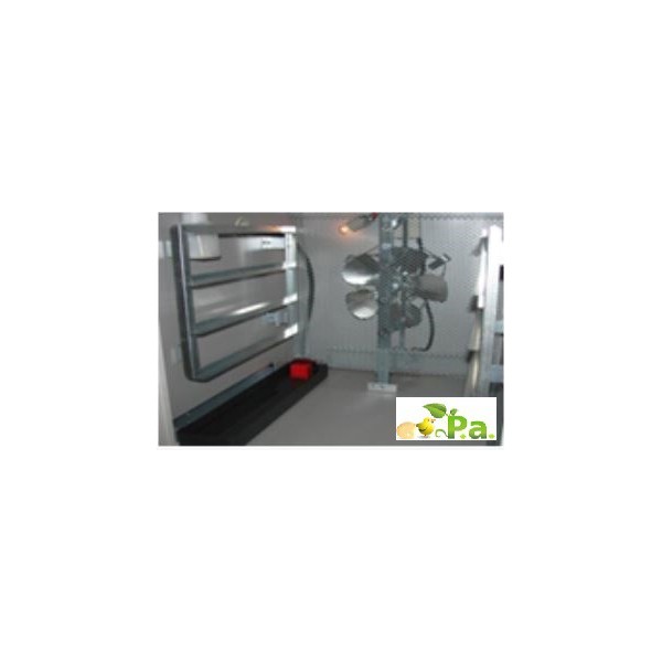 Bac d'humidification Fiem 40x10x4h avec fourche et flotteur - Humidification semi-automatique - Pièces détachées d'origine Fiem