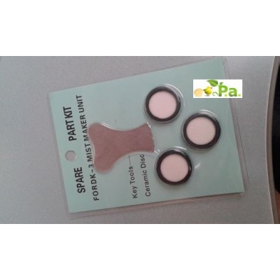 Set mit 3 20-mm-Membranen + Schlüssel für Ultraschall-Luftbefeuchter (Fiem)