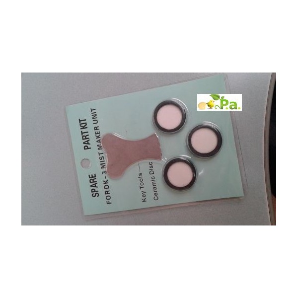 Set mit 3 20-mm-Membranen + Schlüssel für Ultraschall-Luftbefeuchter (Fiem)