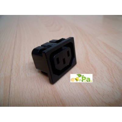 Cable de alimentación Fiem Humidity con conector IEC macho