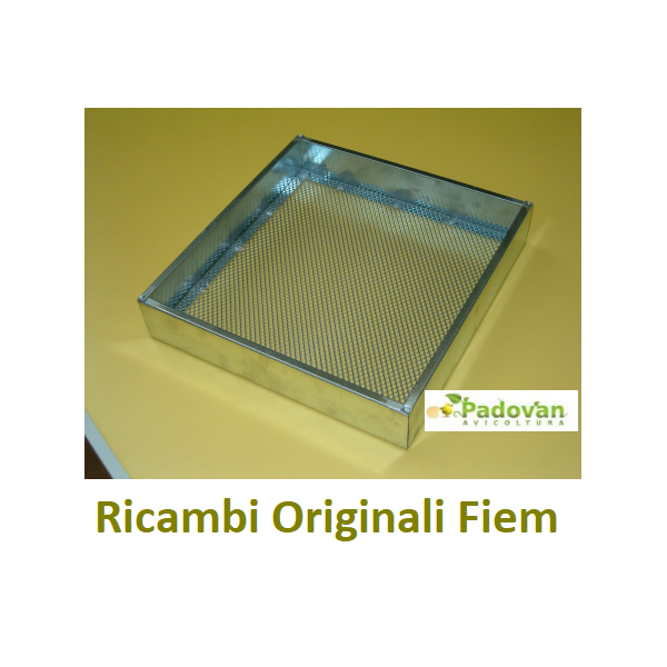 Plateau d'éclosion métallique 38 x 35 cm - Compatible avec les incubateurs Fiem MG70/100/150/140/200 - Pièces détachées d'origin