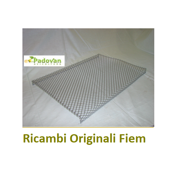 Coperchio in rete cm 38x35 per cassetto schiusa in metallo MG70 MG100 MG140