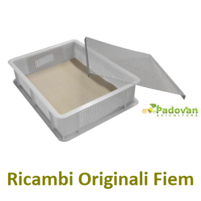 Plateau d'éclosion en plastique Fiem 30x40 cm MG100/150 MG140/200