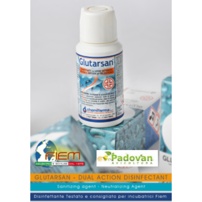 Glutarsan – Desinfectante profesional recomendado por FIEM 1L