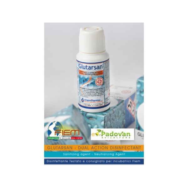 🧴 Glutarsan – Desinfectante profesional recomendado por FIEM | 100 ml