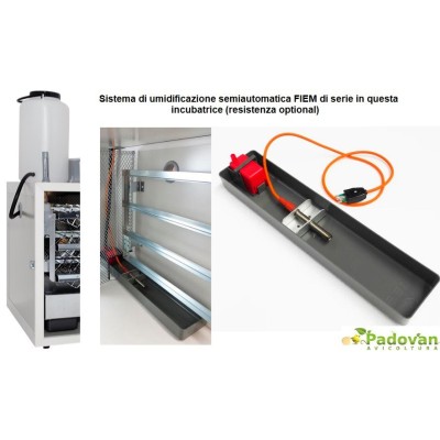 Incubadora Fiem MG 140/200 Humidificador automático GRATIS (carga de 7 g)