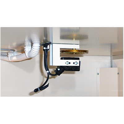 Electromechanical thermostat for maximum temperature alarm