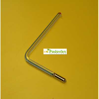 L-FÖRMIGE PRISMATISCHE THERMOMETER - 100°F für Fiem- und Victoria-Inkubatoren