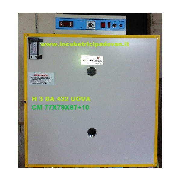 SCHIUSA USATA Victoria H3 da 450 uova