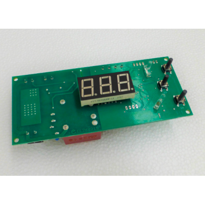Mini-LED-Steuereinheit komplett mit Temperatur- und Feuchtigkeitssonde.