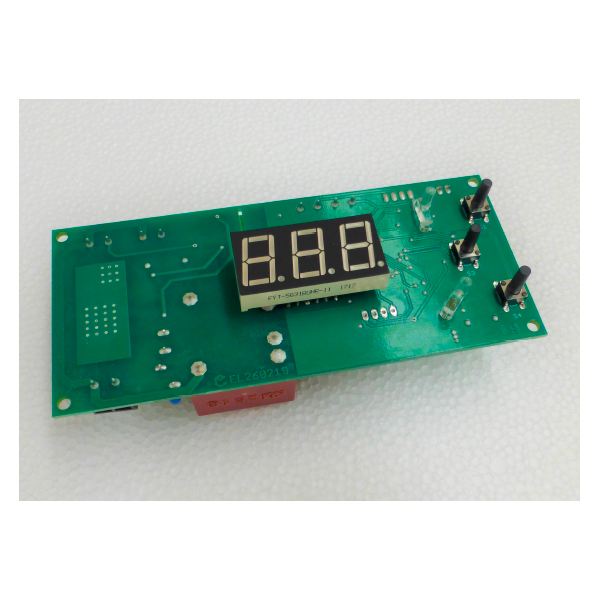 Mini-LED-Steuereinheit komplett mit Temperatur- und Feuchtigkeitssonde.