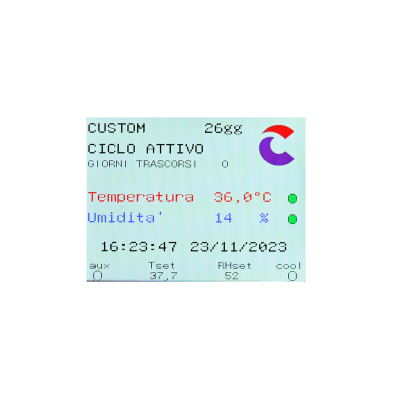 Unidad de control Fiem EVO PLUS para incubadoras con control avanzado