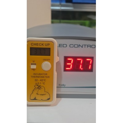 Termómetro digital FIEM Check Up + guía gratuita de Avicultura de Padovan