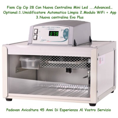 FIEM Cip Cip 28 Mini Led Advanced Thermo-insulated PVC Incubator