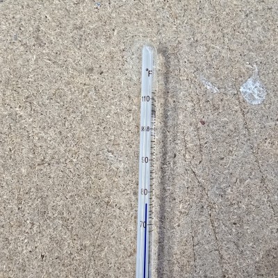 Termómetro-higrómetro Fiem de 70 a 110 °F para medir la temperatura y la humedad