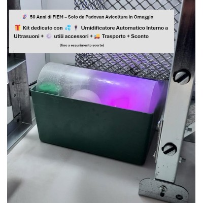 Incubadora Fiem MG100/150 con humidificador automático gratuito