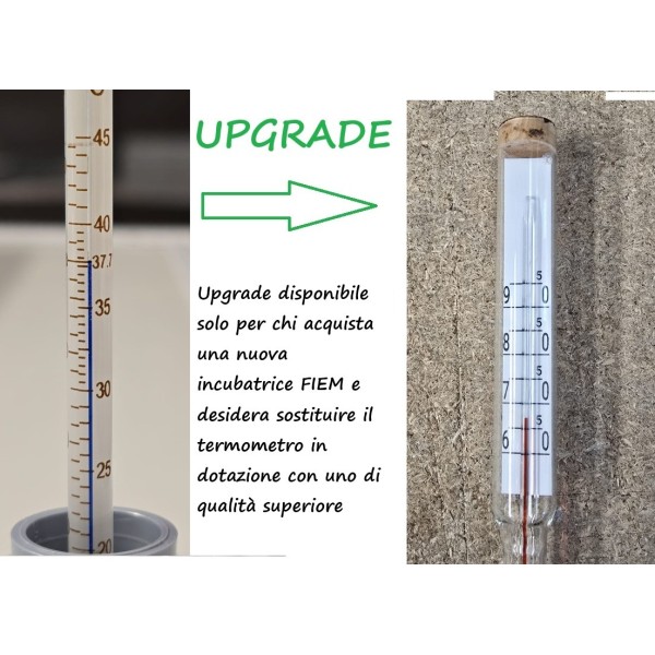 FIEM Thermohygrometer-Upgrade mit vereinfachter Ablesung (nur mit neuem Inkubator)