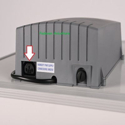 Cable de alimentación para humidificación automática de incubadoras Fiem