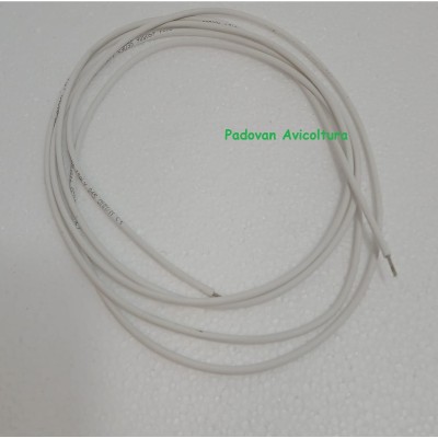 Câble chauffant en silicone de 2,06 m et 95 W pour incubateurs Fiem Cip 28 et 40