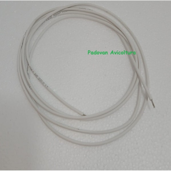 Câble chauffant en silicone de 2,06 m et 95 W pour incubateurs Fiem Cip 28 et 40