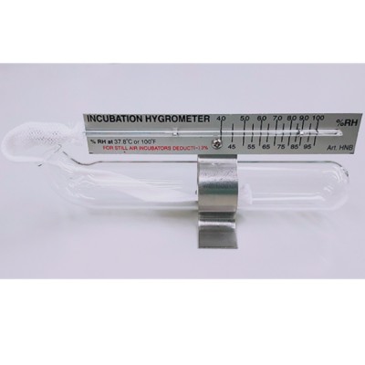 Igrometro a bulbo umido / Incubation Hygrometer