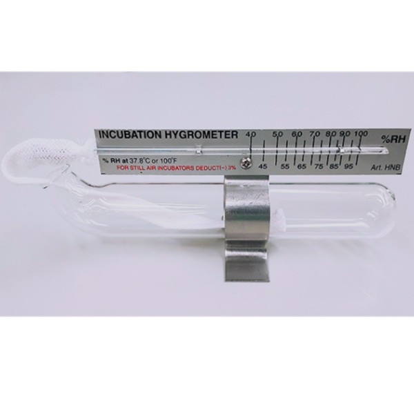 Igrometro a bulbo umido / Incubation Hygrometer