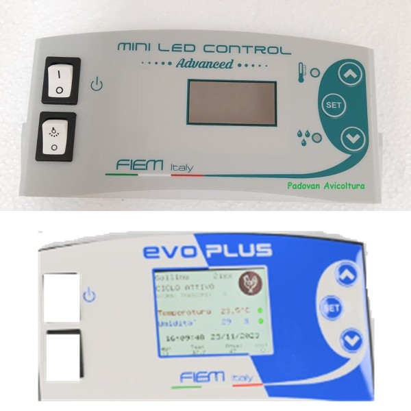 Front Panel for Miniled, Miniled Advanced, Evo Plus + Graphic Membrane