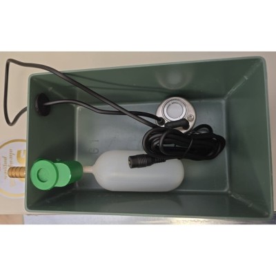 Couvercle pour lavabo avec nébuliseur ultrasonique interne