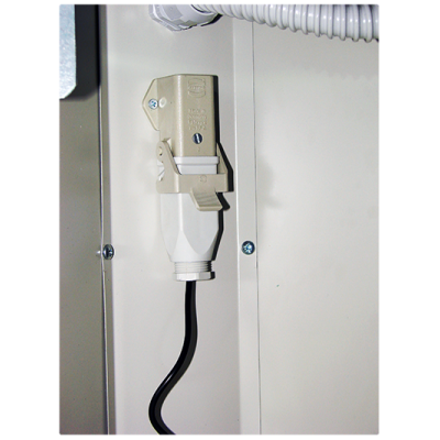 Ultrasonic humidifier electrical connection connector