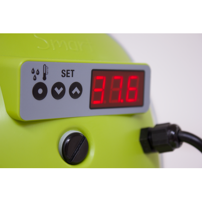 Digital temperature and humidity control panel