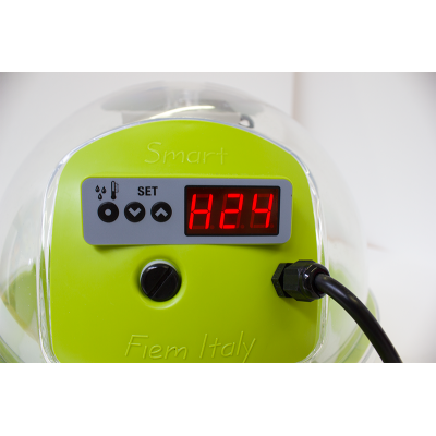 Digital temperature and humidity control panel