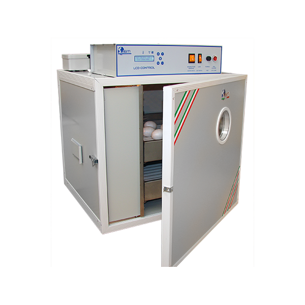 Incubadora FIEM COLIBRI' Bird Lcd Evo Plus con bandeja de huevos giratoria